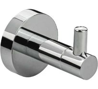 Крючок одинарный GFmark на круглом основании, цвет хром 79113