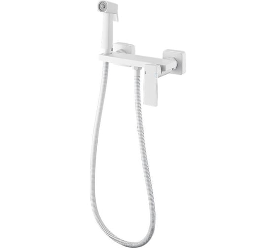 Гигиенический душ со смесителем Valfex латунь Alsephina White (10) VF.5517-8 1