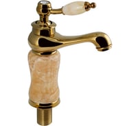 Смеситель для раковины BRIMIX корпус под бежевый мрамор с золотом, шаровый, пластик АБС 1691
