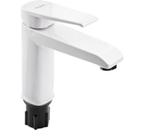 Смеситель для раковины BRIMIX шаровый, из высокопрочного АБС пластика, ПРЕМИУМ, цвет белый 5975