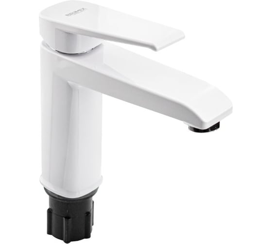 Смеситель для раковины BRIMIX шаровый, из высокопрочного АБС пластика, ПРЕМИУМ, цвет белый 5975 1