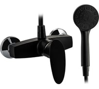 Смеситель в душ шаровый BRIMIX из высокопрочного пластика АБС, цвет ЧЕРНЫЙ 5945