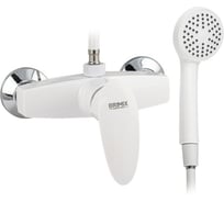 Смеситель в душ шаровый BRIMIX из высокопрочного пластика АБС, БЕЛЫЙ 5941