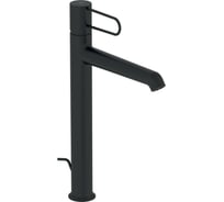 Смеситель для раковины Jacob Delafon высокий корпус, черный, ручка черная E21030-BL-BL 00000087529