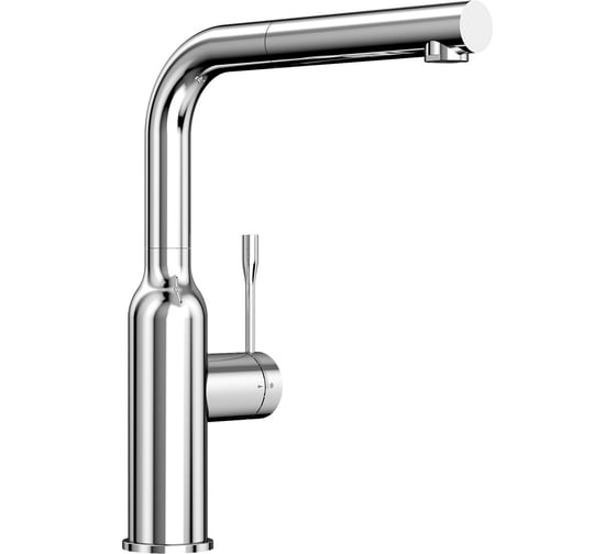 Смеситель для кухни Elghansa с выдвижной лейкой хром KF119-260 1