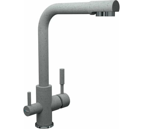 Смеситель для кухни VIGRO VG906 серый