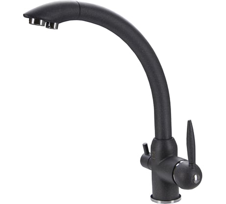 Смеситель для кухни VIGRO VG907 грей