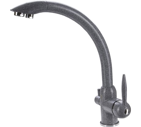 Смеситель для кухни VIGRO VG907 темно-серый