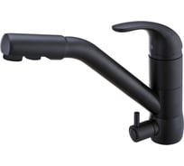 Смеситель для мойки KAISER Safira картридж 40 мм, под фильтр, черный 15066-9