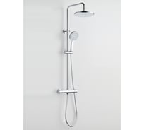 Душевая стойка BOND с термостатом и тропическим душем В12-8200