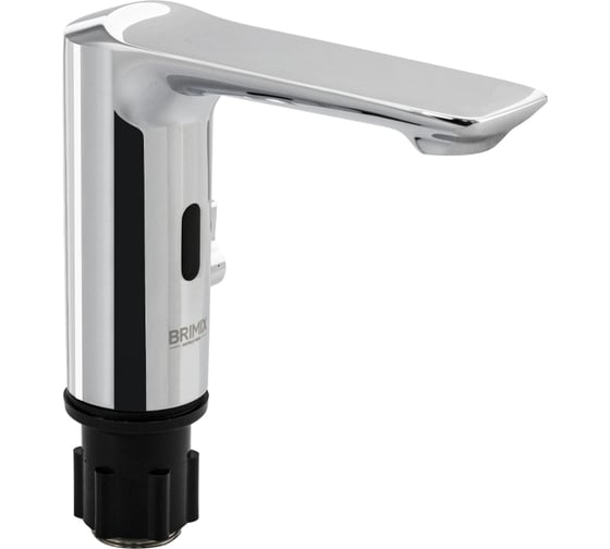 Смеситель сенсорный для раковины, с регулировкой температуры воды на корпусе, латунный корпус, цвет ХРОМ. Brimix 0888 1