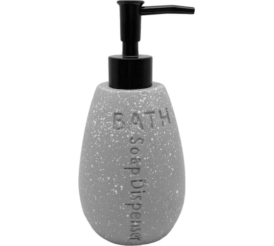 Дозатор для жидкого мыла Delphinium коллекция Галактика, серый 106327 1