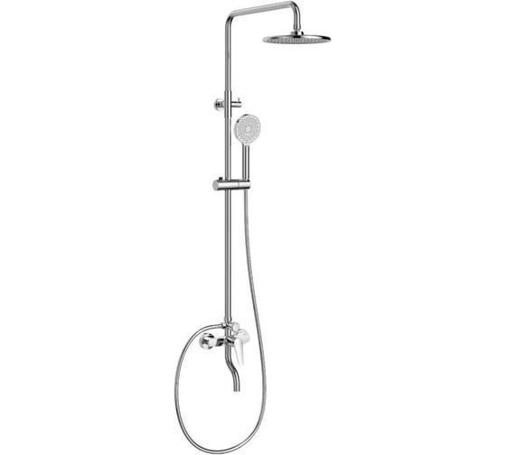 Душевая система однорычажная Elghansa с ABS верхним душем 250 мм 2351034-2С 1