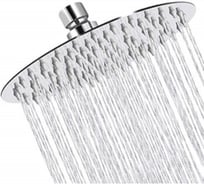 Тропическая лейка для душа OUTE потолочная круг 15х15 глянцевый хром, с шарниром для изменения угла наклона TH97J-6