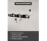 Полотенцедержатель Bath Plus OPUS 4-крючка OP-97905-4 4