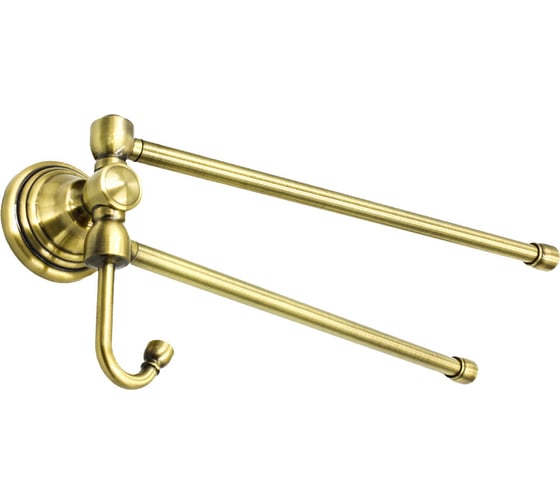 Полотенцедержатель Bath Plus BRONX gold тройной BXG-65702A-3