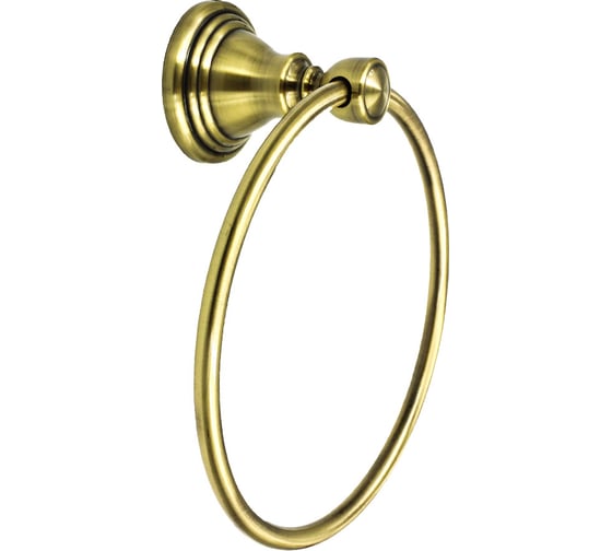Полотенцедержатель-кольцо Bath Plus BRONX gold BXG-65711