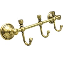 Тройной крючок Bath Plus BRONX gold BXG-65705-3