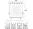 Штора для ванны Bath Plus MAP white 180x200 ch21060 10