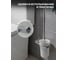 Щетка для туалета с керамической колбой Bath Plus TERRA Chromed С-51099 2
