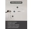 Дозатор для мыла Bath Plus TERRA Chromed, керамическая колба C-51095B 4