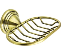 Мыльница-решетка Bath Plus BRONX gold BXG-65709