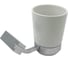 Керамический стакан с держателем Bath Plus TERRA Chromed C-51094 1