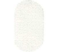 Коврик для ванны Bath Plus Галька противоскользящий, прозрачный, 67x36 14 пр