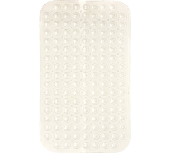 Коврик для ванны Bath Plus Пузырьки противоскользящий, прозрачный, 70x38 5_1 ПР