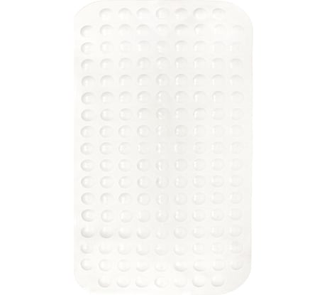 Коврик для ванны Bath Plus Пузырьки противоскользящий, белый, 70x38 см 5_1
