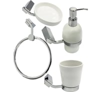 Комплект аксессуаров Bath Plus TERRA Chromed набор для ванной C-510-5