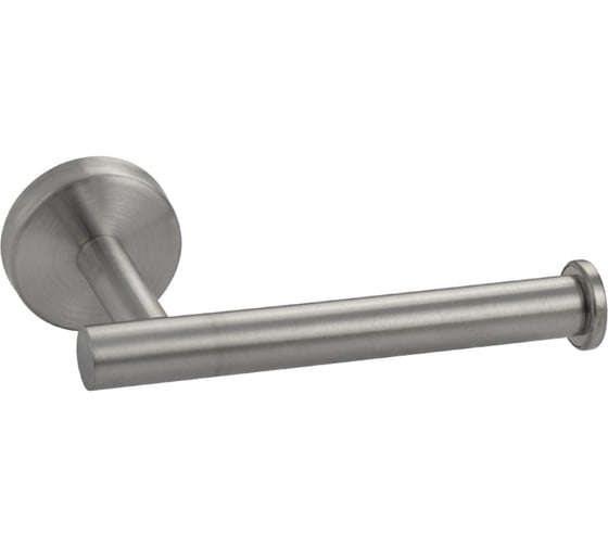 Держатель туалетной бумаги BRIMIX из нержавеющей стали, антивандальный, на круглом основании, цвет сатин 79917 1