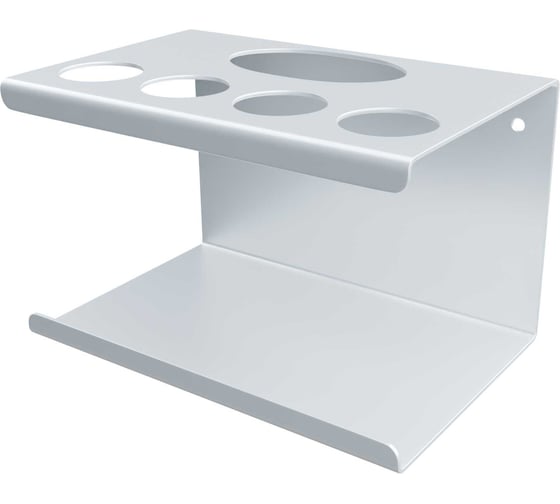 Подставка для 4 электрических зубных щеток и пасты Parallels Perfect Tools настенная, белая 00056 1