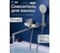Смеситель для ванны AV Engineering (SUS 304) D35, серия LES AVLES7-BW0 ЦЗ-0229213125 2