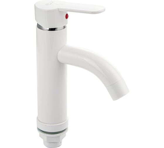 Смеситель для раковины BRIMIX из высокопрочного пластика АБС, цвет белый 5993 1