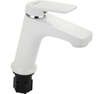 Смеситель для раковины BRIMIX из высокопрочного АБС пластика, цвет белый 5996