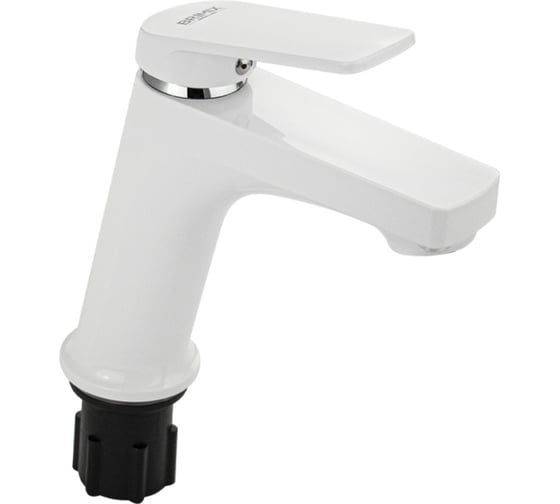 Смеситель для раковины BRIMIX из высокопрочного АБС пластика, цвет белый 5996 1
