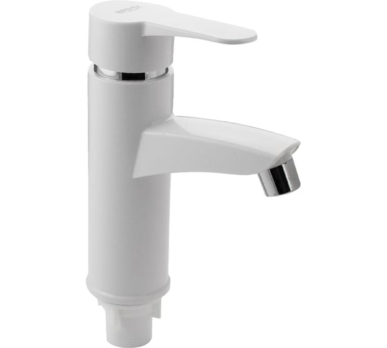 Смеситель на раковину BRIMIX из высокопрочного пластика АБС, белый 599 1