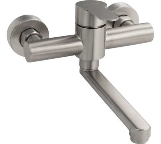 Смеситель кухонный Brimix СТАНДАРТ от стены, из нержавеющей стали марка 304 9328 1