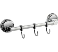 Вешалка Санакс с тремя подвижными крючками, прямая 1213