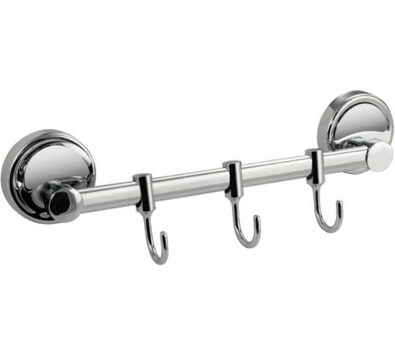 Вешалка Санакс с тремя подвижными крючками, прямая 1213 1