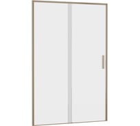 Дверь в нишу Aquanet AE65-N130-GBT Pleasure Evo 1300 мм, зол.браш.никель/прозр. Easy Clean (352426) 00352426