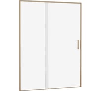 Дверь в нишу Aquanet AE65-N150-GBT Pleasure Evo 1500 мм, зол.браш.никель/прозр. Easy Clean (352428) 00352428
