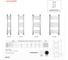 Полотенцесушитель ENERGY Ergo2 850x500 00-УТ-00931 5