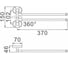 Поворотный полотенцедержатель D-Lin D253700 2