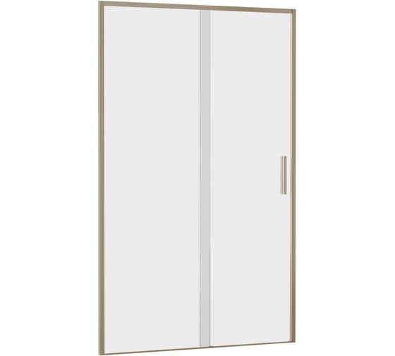 Дверь в нишу Aquanet AE65-N120-GBT Pleasure Evo 1200 мм, золотой брашированный никель/прозрачный Easy Clean (352425) 00352425 1