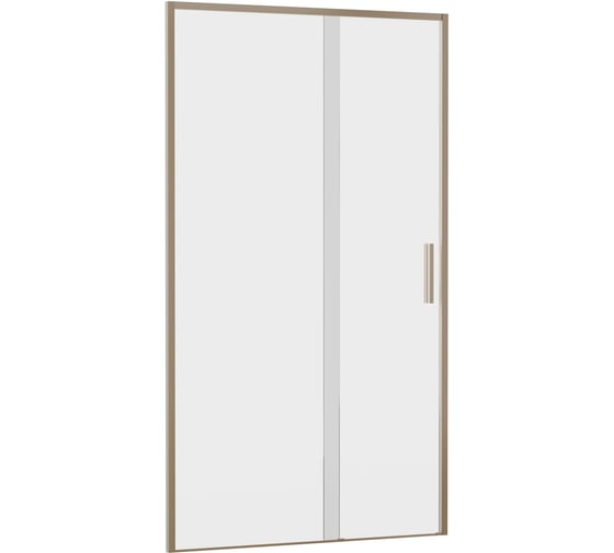 Дверь в нишу Aquanet AE65-N110-GBT Pleasure Evo 1100 мм, золотой брашированный никель/прозрачный Easy Clean (352424) 00352424 1
