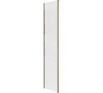 Боковое стекло 1000 мм-для двери Aquanet AE65-F100-GBT Pleasure Evo золотой брашированный никель/прозрачный Easy Clean (352432) 00352432