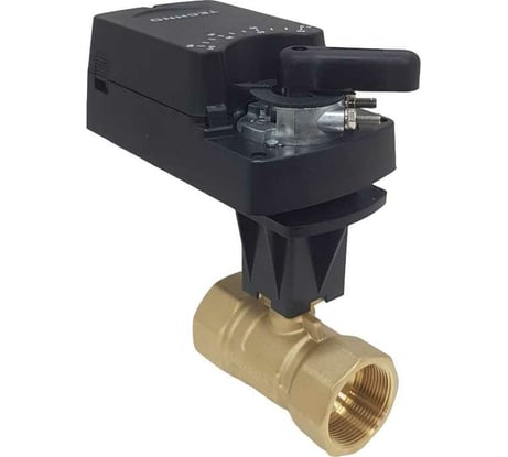 Двухходовой шаровой кран TECHNO DN40, резьба G1-1/2 с электроприводом 8Нм, 220В, HK240-08DF/230V 612402