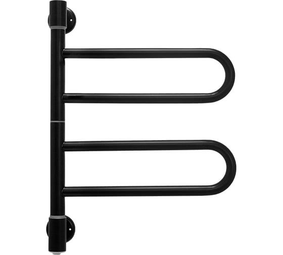 Полотенцесушитель ENERGY U chrome G2K RAL 9005 Чёрный матовый + ECO 2 Чёрный УТ-УТ-01208 1